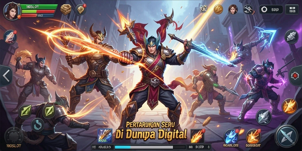 Tampilan gameplay mendebarkan di 180SLOT dengan grafis yang memukau.