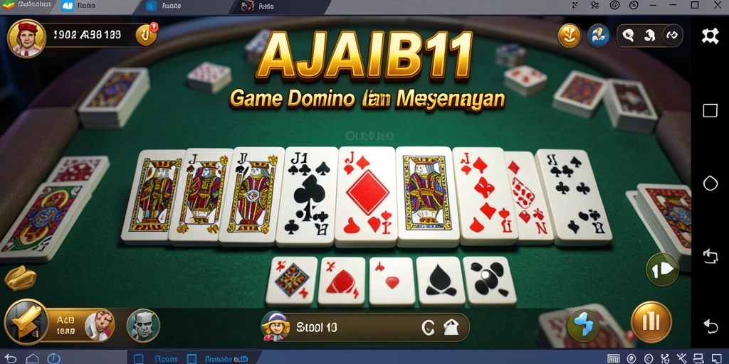 Tampilan gameplay seru dari AJAIB11 dengan grafis yang menarik.