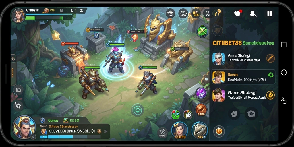 Tampilan gameplay epik dari CITIBET88 yang menampilkan strategi mendalam.