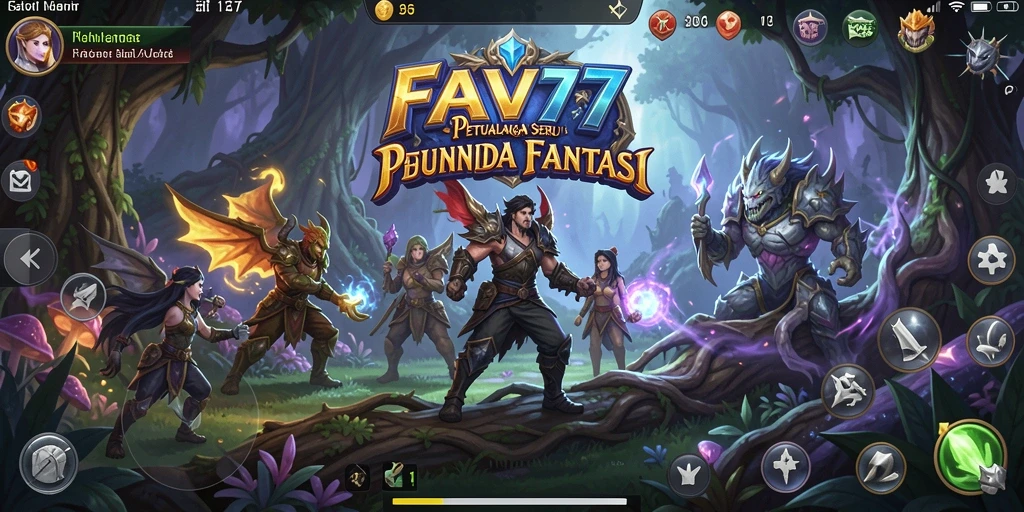Tampilan gameplay FAV77 yang penuh aksi dan petualangan.