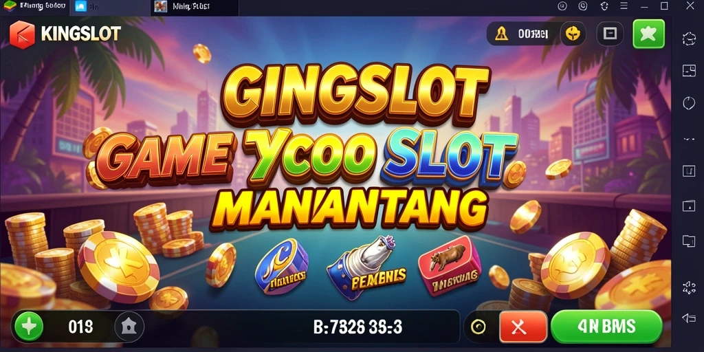 Tampilan menarik dari gameplay KINGSLOT yang seru.