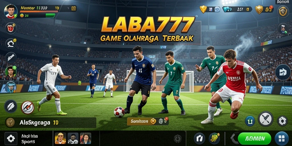 Screenshot gameplay LABA777 yang menunjukkan aksi mendebarkan di lapangan.