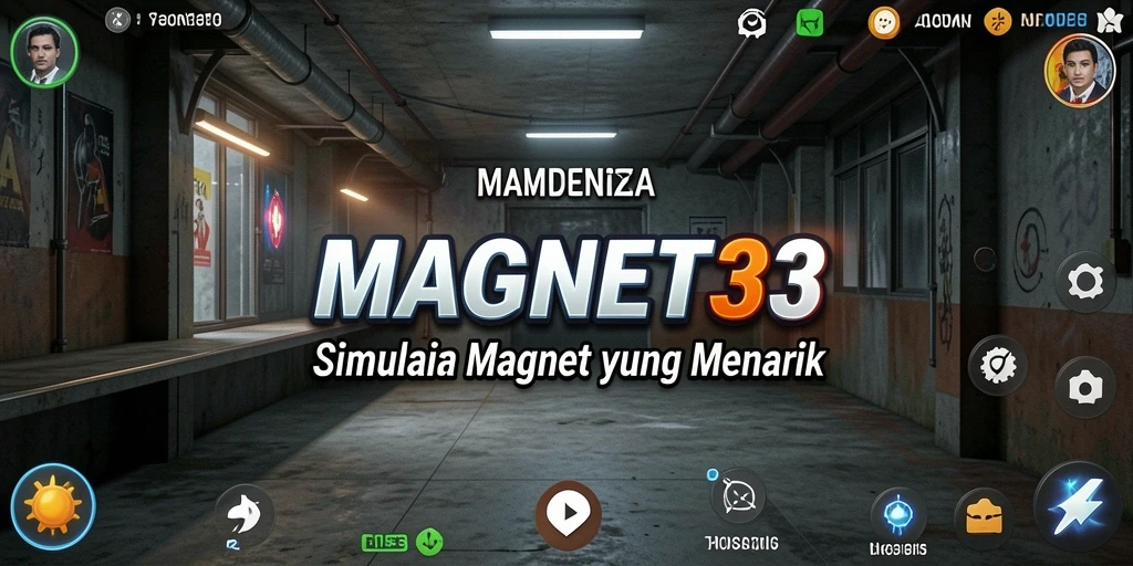 Tampilan gameplay MAGNET33 dengan fitur simulasi magnet yang menarik.