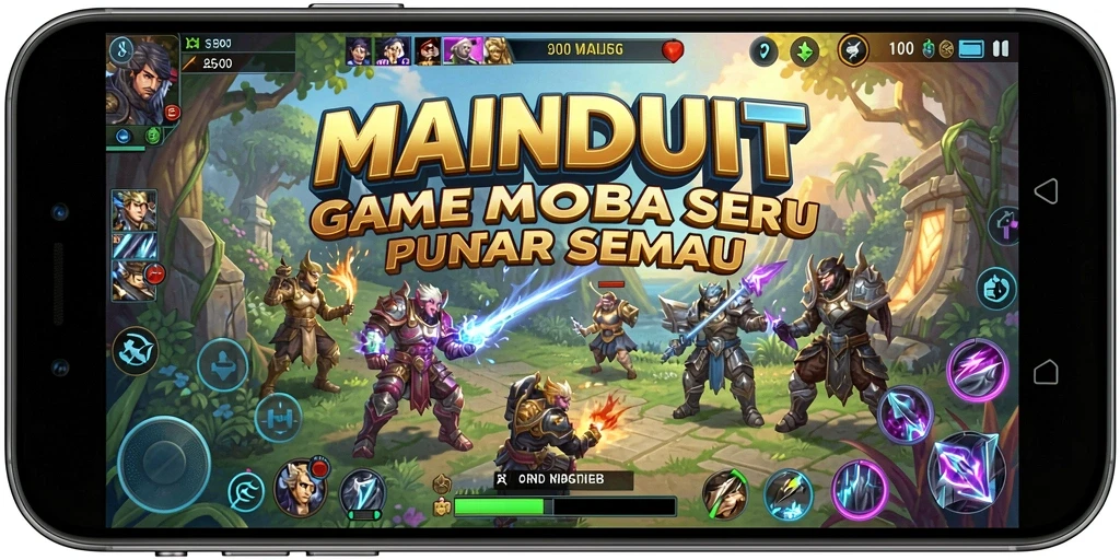Tampilan gameplay seru dari MAINDUIT penuh aksi.