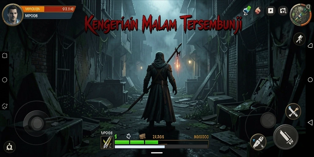 Gameplay MPO08 menampilkan suasana mencekam yang mengintimidasi.