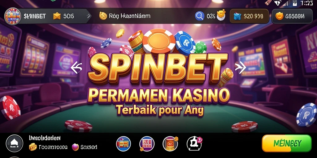 Tampilan screenshot <strong>SPINBET</strong> menampilkan gameplay Kasino yang seru.